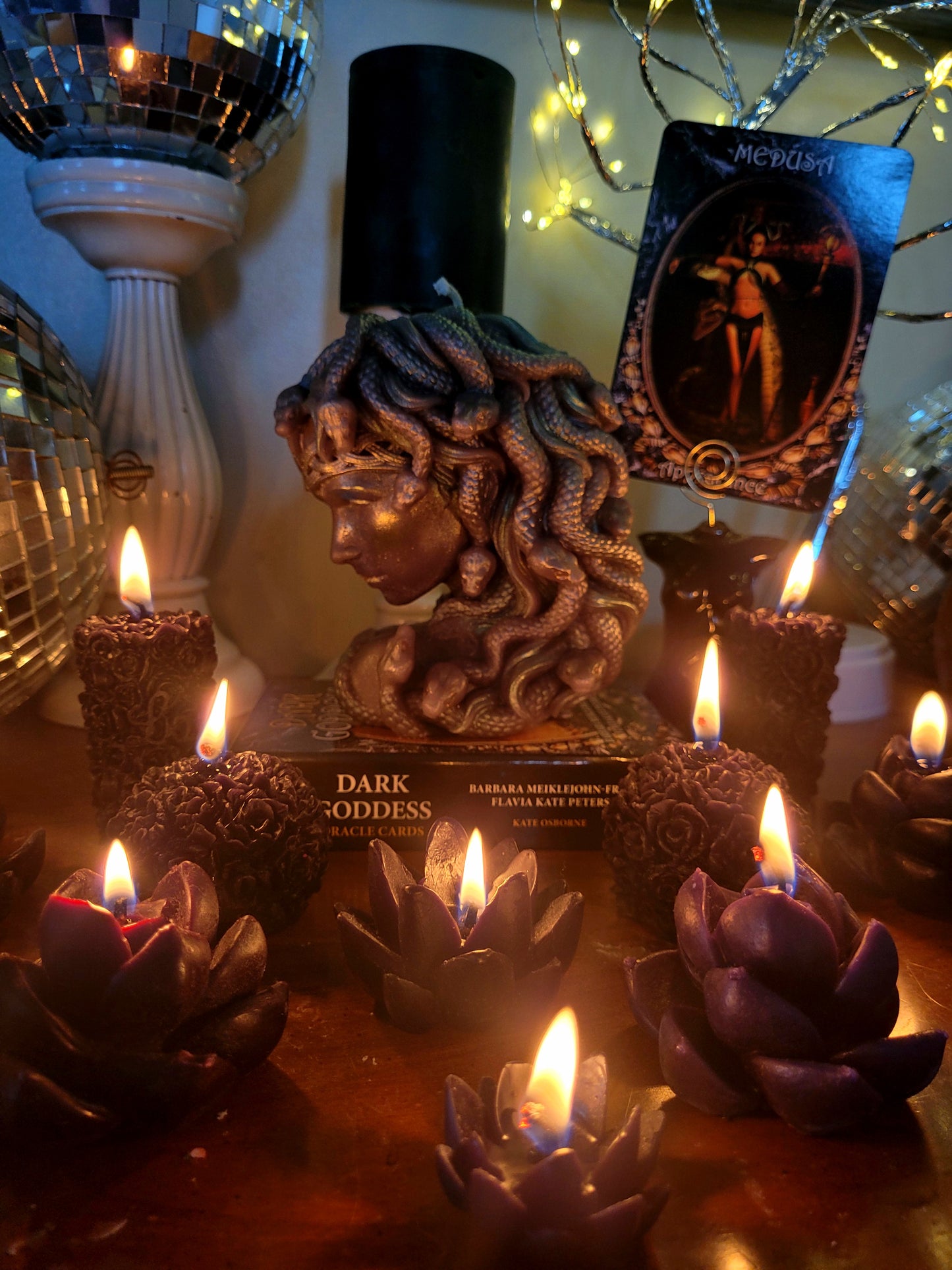 Medusa Candle