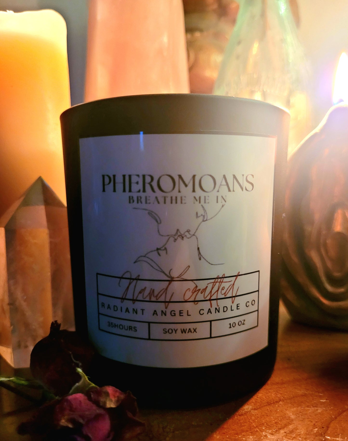 PheroMoans Scented Soy Candle