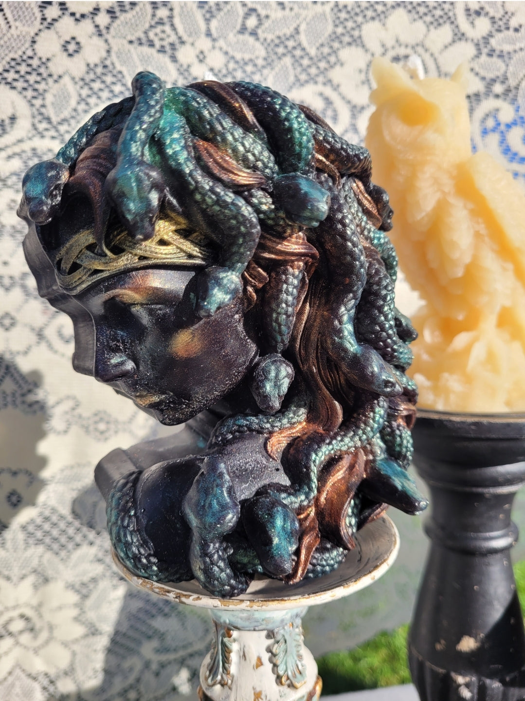 Medusa Candle