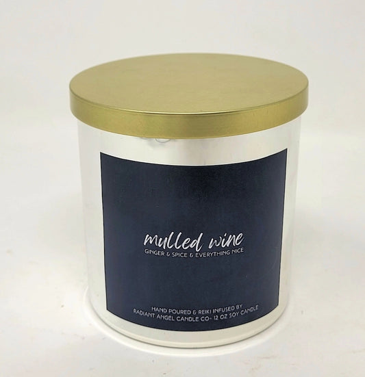Mulled Wine Scented Soy Christmas Candle