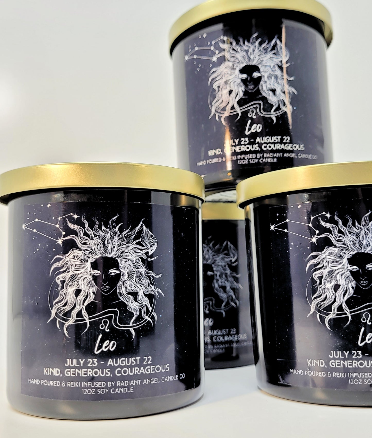 The Zodiac Goddess Line- Scented Crystal Candles