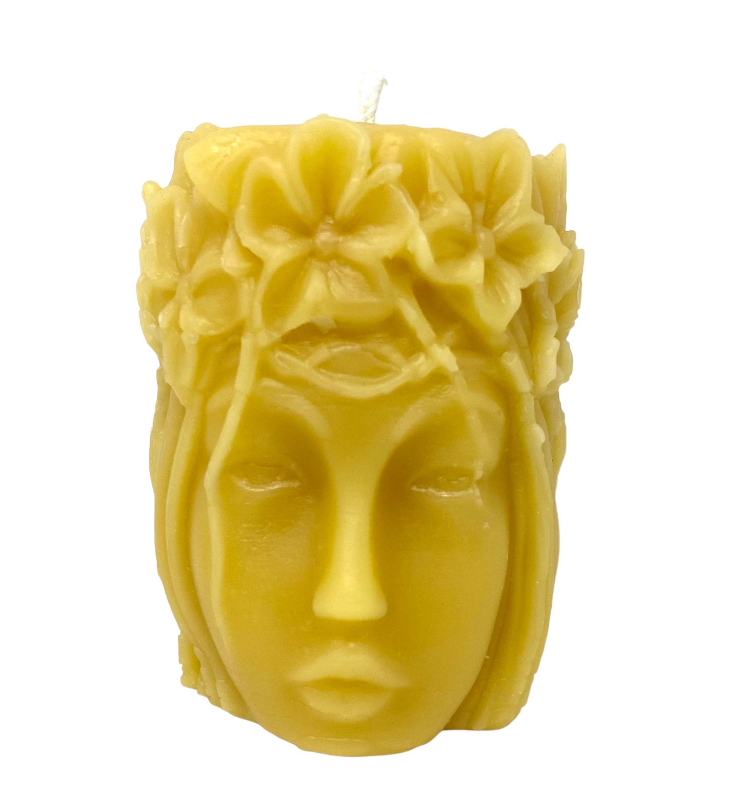 Earth Goddess Head Candle