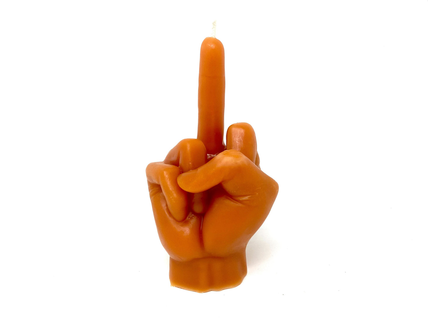 Middle Finger Candle, F Off, F*ck You, Screw You, Over it, F*ck it Beeswax Candle