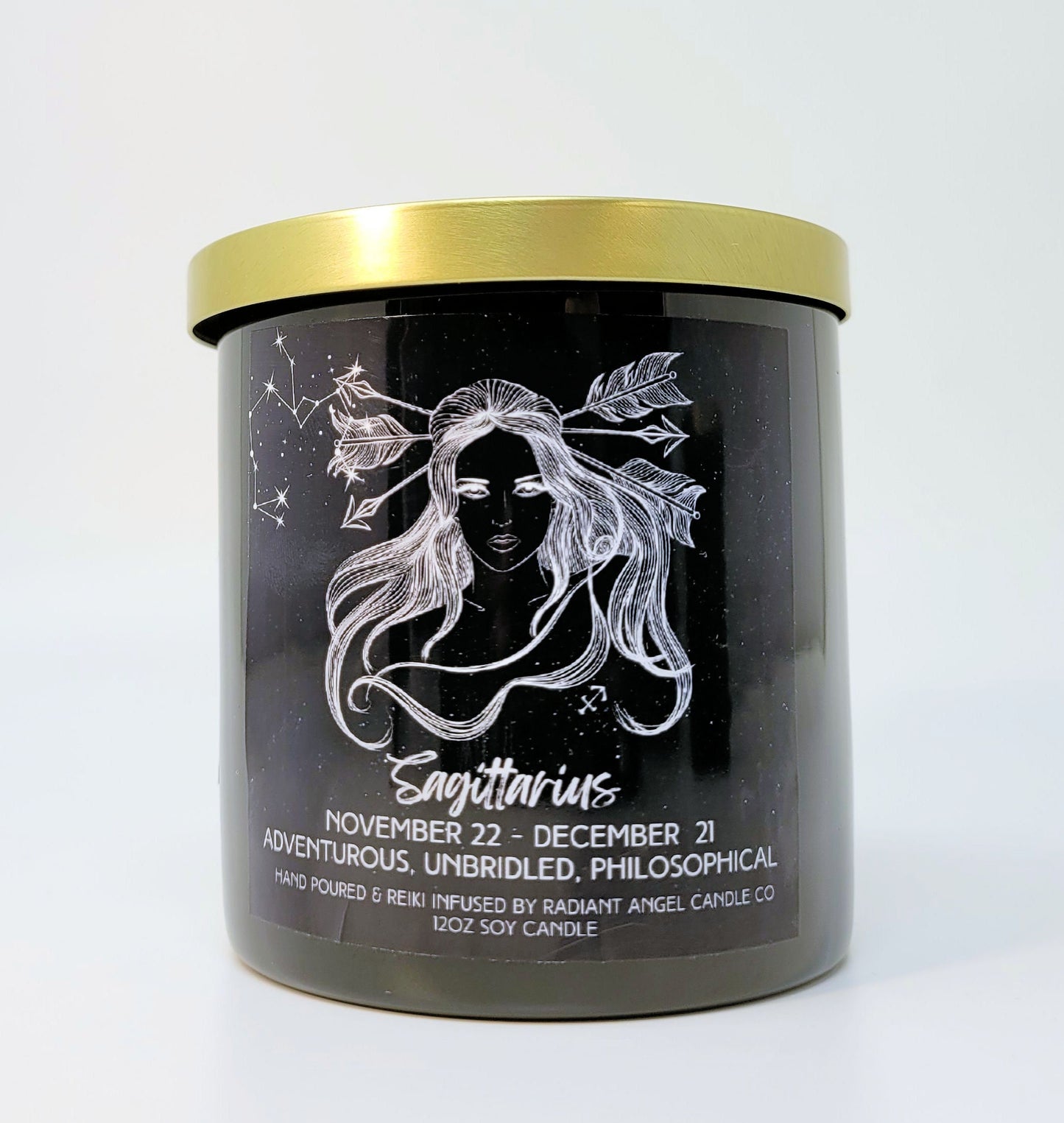 Sagittarius, Sagittarius Candle, Zodiac Candle