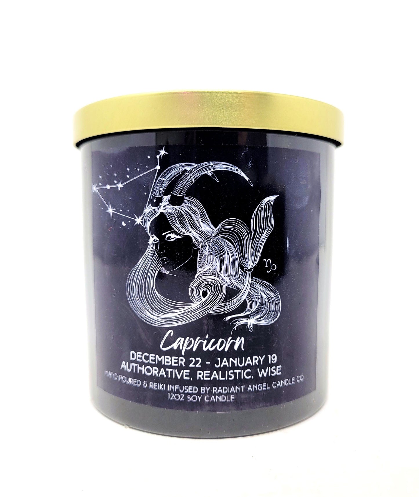 Capricorn, Capricorn Candle, Zodiac Candle