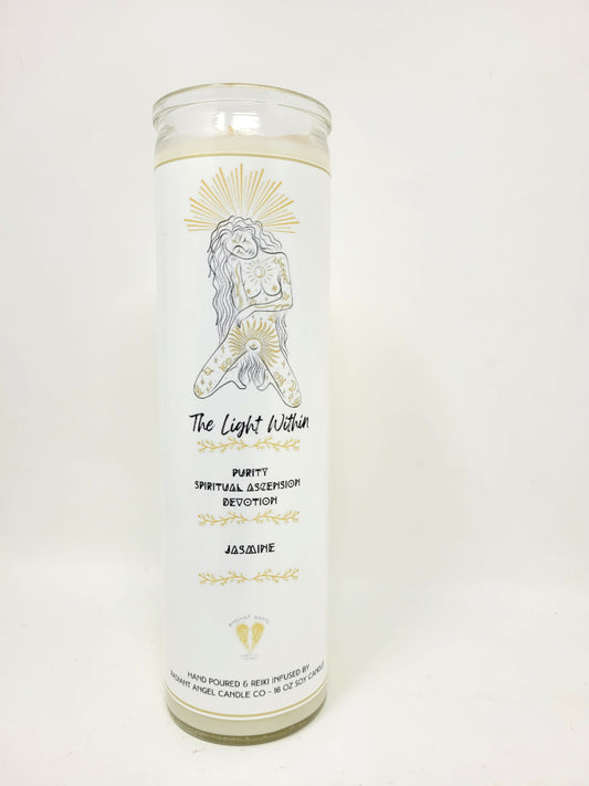 The Light Within Prayer Candle